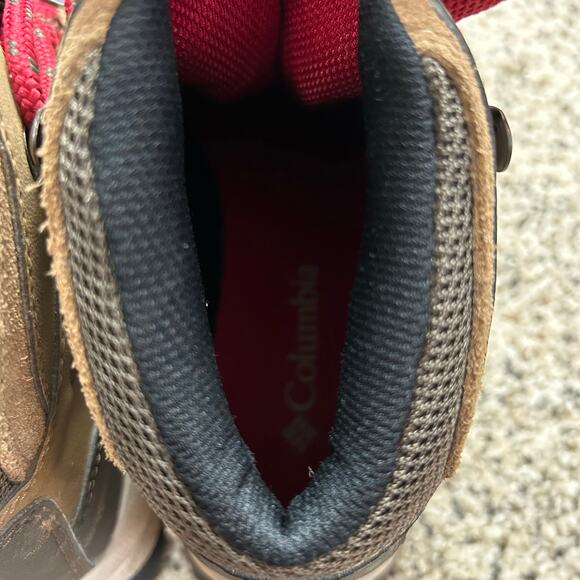 Columbia Newton Ridge Amped Waterproof Hiking Boots Womens Size 6.5 - Picture 5 of 10